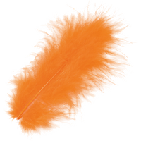 BRUNNEN 216619100 KNORR prandell Marabufedern | 100 mm, orange, 15 Stück BRUNNEN 216619100 KNORR prandell Marabufedern | 100 mm, orange, 15 Stück von KNORR PRANDELL