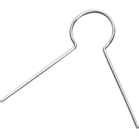 BRUNNEN 216930026 KNORR prandell Ösenaufhänger | Ø 25 mm, silberfarben, 25 Stück von KNORR PRANDELL