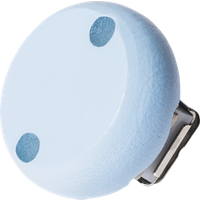 KNORR PRANDELL 216023734 Holzclip | rund, Ø 30 mm, pastellblau KNORR PRANDELL 216023734 Holzclip | rund, Ø 30 mm, pastellblau von KNORR PRANDELL