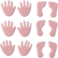 KNORR PRANDELL 218306021 Wachshände und -füße - rosa KNORR PRANDELL 218306021 Wachshände und -füße - rosa von KNORR PRANDELL