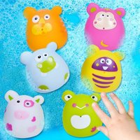Wasserspritztierchen Bubbies, 6 Stk, 6cm, tolles Badewannenspielzeug Wasserspritztierchen Bubbies, 6 Stk, 6cm, tolles Badewannenspielzeug von KNORRTOYS.COM GmbH
