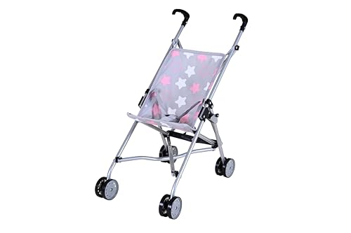 Knorrtoys 12644 - Puppenbuggy SIM - Star Grey pink Knorrtoys 12644 - Puppenbuggy SIM - Star Grey pink von KNORRTOYS.COM