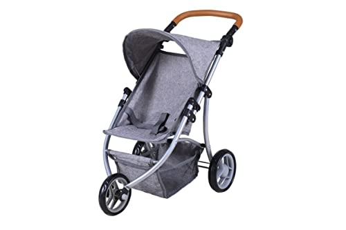 KNORRTOYS.COM 16532 Puppenbuggy Jogger Lio-Stone Brown, grau KNORRTOYS.COM 16532 Puppenbuggy Jogger Lio-Stone Brown, grau von KNORRTOYS.COM