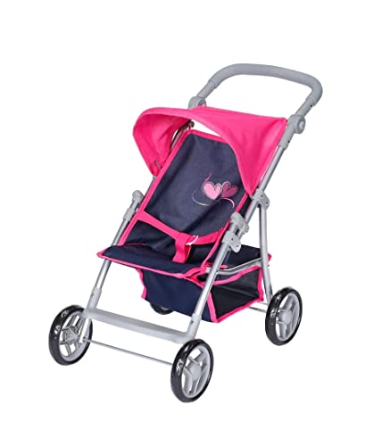 KNORRTOYS.COM 16833 knorrtoys,knorrtoys.com-16833 Puppenbuggy Liba-Flying Hearts Blue, Blau, Pink, 543544 cm KNORRTOYS.COM 16833 knorrtoys,knorrtoys.com-16833 Puppenbuggy Liba-Flying Hearts Blue, Blau, Pink, 543544 cm von KNORRTOYS.COM