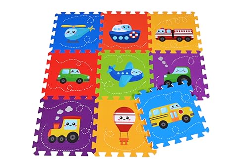 KNORRTOYS.COM 21025 Puzzlematten, „Fahrzeuge“/ 9-TLG./ 30 cm KNORRTOYS.COM 21025 Puzzlematten, „Fahrzeuge“/ 9-TLG./ 30 cm von KNORRTOYS.COM