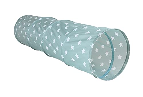 KNORRTOYS.COM 55143 Spieltunnel Green White Stars von KNORRTOYS.COM