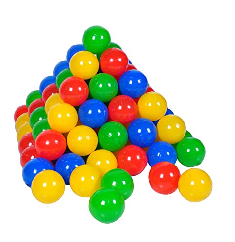 KNORRTOYS.COM 56730 Bälleset ca. Ø6 cm-100 Balls/Colorful, bunt von KNORRTOYS.COM