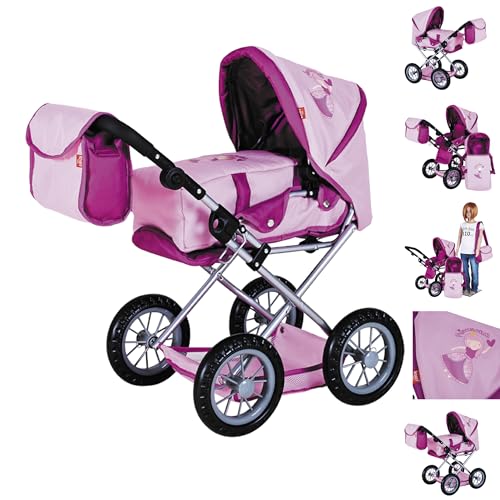KNORRTOYS.COM 63137 Puppenwagen, Princess pink KNORRTOYS.COM 63137 Puppenwagen, Princess pink von KNORRTOYS.COM