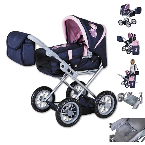Knorrtoys 63142 - Puppenwagen Ruby - Princess Blue Knorrtoys 63142 - Puppenwagen Ruby - Princess Blue von KNORRTOYS.COM