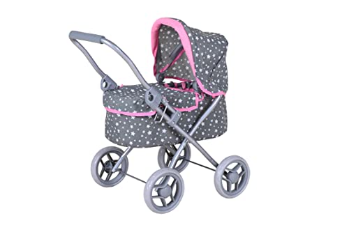 KNORRTOYS.COM 63309 Puppenwagen Mini Lili-Star Grey, Grau KNORRTOYS.COM 63309 Puppenwagen Mini Lili-Star Grey, Grau von KNORRTOYS.COM