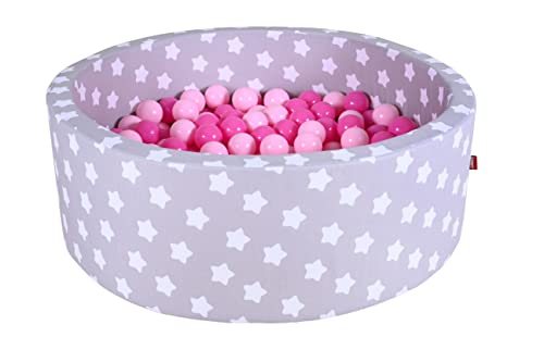 KNORRTOYS.COM 68162 - Bällebad Soft - Grey White Stars - 300 Bälle Soft pink KNORRTOYS.COM 68162 - Bällebad Soft - Grey White Stars - 300 Bälle Soft pink von KNORRTOYS.COM