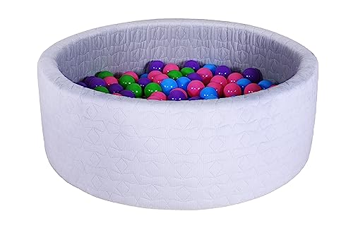 KNORRTOYS.COM Bällebad, grau - 68179 - Inkl. 300 bunte Spielbälle - Für Kinder ab 1. Monat - Grau KNORRTOYS.COM Bällebad, grau - 68179 - Inkl. 300 bunte Spielbälle - Für Kinder ab 1. Monat - Grau von KNORRTOYS.COM
