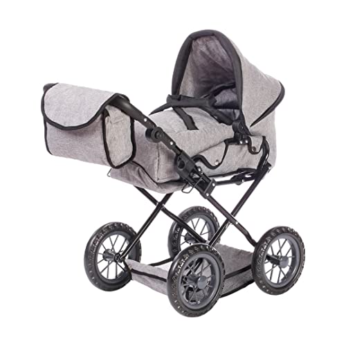 KNORRTOYS.COM 63187 Knorrtoys 63187-Puppenwagen Ruby-stoneblack Puppenwagen, 51 x 37 x 64 cm KNORRTOYS.COM 63187 Knorrtoys 63187-Puppenwagen Ruby-stoneblack Puppenwagen, 51 x 37 x 64 cm von knorr toys