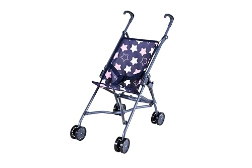 Knorrtoys 12643 - Puppenbuggy SIM - Star Blue pink Knorrtoys 12643 - Puppenbuggy SIM - Star Blue pink von KNORRTOYS.COM