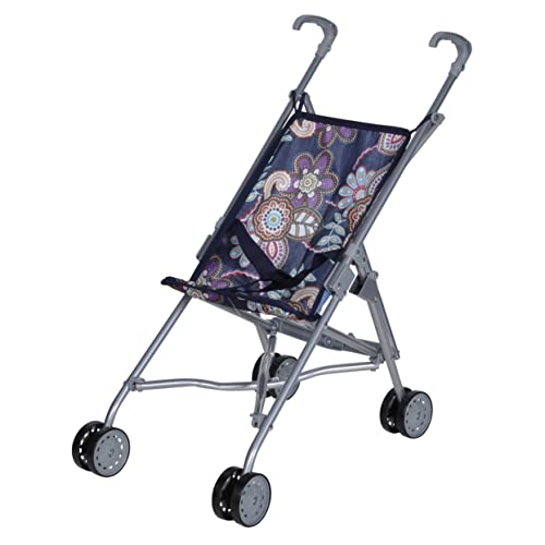 Knorrtoys 12678 - Puppenbuggy Sim - blue flowers Knorrtoys 12678 - Puppenbuggy Sim - blue flowers von KNORRTOYS.COM