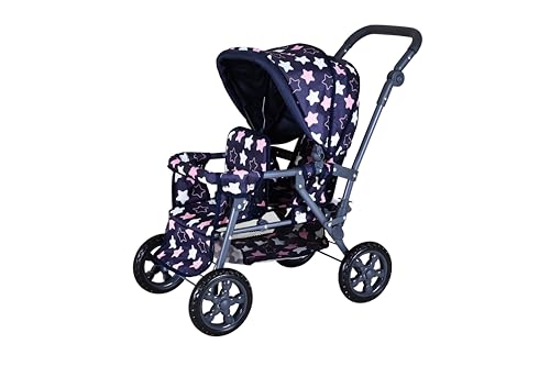 Knorrtoys 16643 - Zwillingspuppenwagen Big Twin - Star Blue pink Knorrtoys 16643 - Zwillingspuppenwagen Big Twin - Star Blue pink von KNORRTOYS.COM