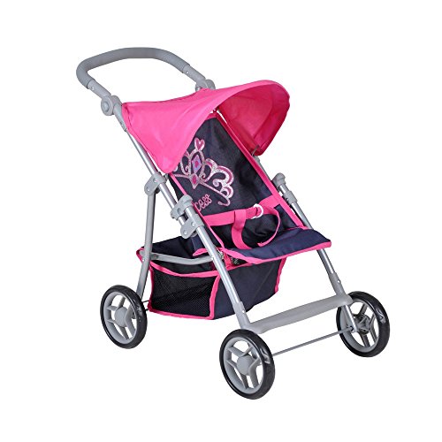 Knorrtoys 16825 - Liba, Diadem, Puppenbuggy, blau/rosa Knorrtoys 16825 - Liba, Diadem, Puppenbuggy, blau/rosa von KNORRTOYS.COM
