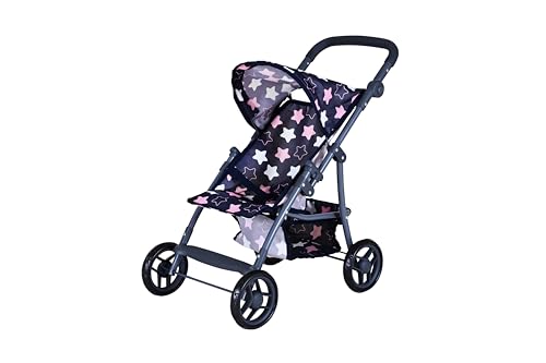 Knorrtoys 16843 - Puppenbuggy Liba - Star Blue pink Knorrtoys 16843 - Puppenbuggy Liba - Star Blue pink von KNORRTOYS.COM