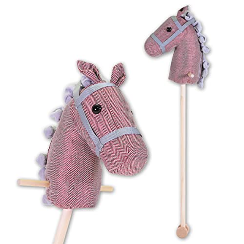 Knorrtoys 40105 - Steckenpferd Pink Horse von KNORRTOYS.COM