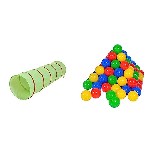 Knorrtoys 55100 - Spieltunnel Bilba & 56789, 100 Bälle bunt von KNORRTOYS.COM