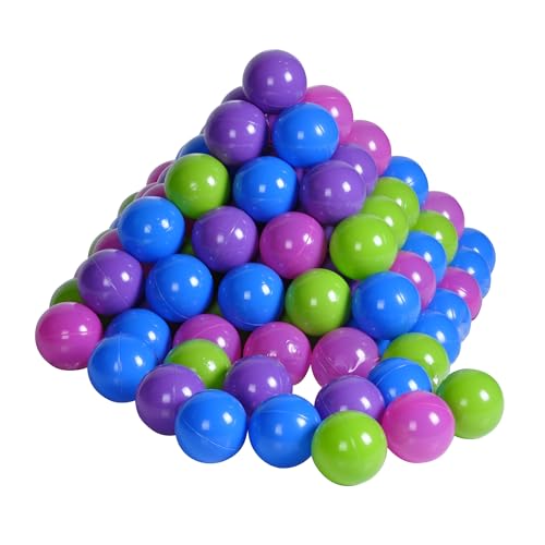 Knorrtoys 56777 - Bälleset ca. Ø6 cm - 100 balls/softcolor, 100 Bälle Pastell von KNORRTOYS.COM