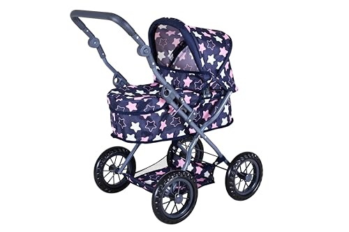 Knorrtoys 63443 - Puppenwagen First - Star Blue pink Knorrtoys 63443 - Puppenwagen First - Star Blue pink von KNORRTOYS.COM