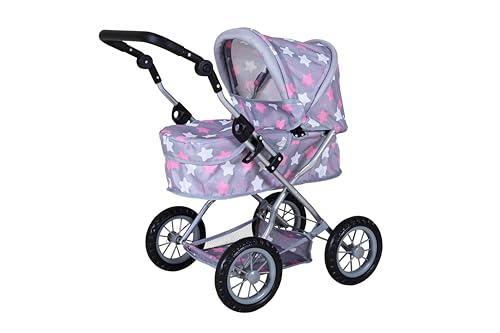 Knorrtoys 63444 - Puppenwagen First - Star Grey pink Knorrtoys 63444 - Puppenwagen First - Star Grey pink von KNORRTOYS.COM
