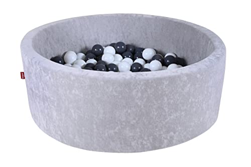 Knorrtoys 68174 - Bällebad soft - "Grey" - 300 Bälle grey/creme Knorrtoys 68174 - Bällebad soft - "Grey" - 300 Bälle grey/creme von KNORRTOYS.COM