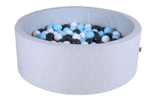 Knorrtoys 68188 - Bällebad soft - "Geo cube grey" - 300 Bälle creme/grey/lightblue Knorrtoys 68188 - Bällebad soft - "Geo cube grey" - 300 Bälle creme/grey/lightblue von KNORRTOYS.COM