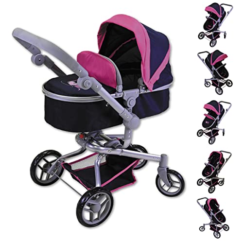 Knorrtoys 90933 Puppenwagen Boonk-Flying Hearts Blue pink Knorrtoys 90933 Puppenwagen Boonk-Flying Hearts Blue pink von KNORRTOYS.COM
