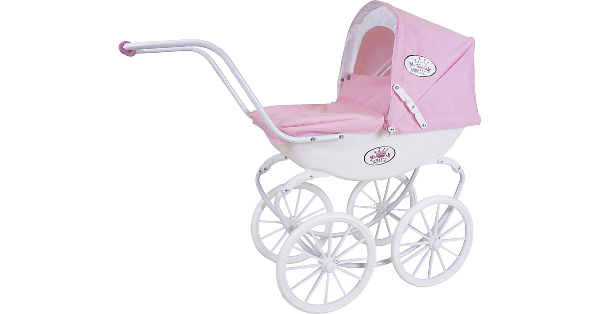 Puppenwagen Classic pram - rose/white/princess Puppenwagen Classic pram - rose/white/princess von KNORRTOYS.COM