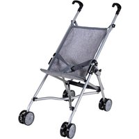 KNORR TOYS 12609 Puppenbuggy Sim - grey KNORR TOYS 12609 Puppenbuggy Sim - grey von KNORRTOYS