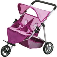 KNORRTOYS 16774 Zwillingspuppenwagen Duo - "UMA.Das Einhorn" von KNORRTOYS