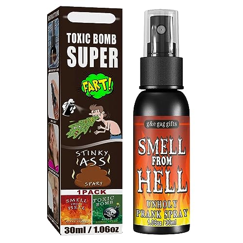 KOAHDE Furzspray,Fart Flüssiger,Furz Schrecklicher Spray,Furz Stinky Spray,Stinky Liquid,Furz Schrecklicher Spray,Stinkende Streich Flüssigkeit,Stinkendes Spielzeug,Scherzartikel Pupsspray,30ML von KOAHDE