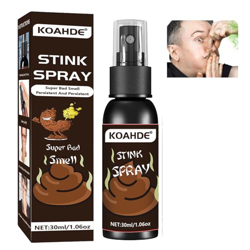 KOAHDE Furzspray,Stinkender Furz Spray,Furz Streich Spray,Furzspray Prank,Scherzartikel Pupsspray Spray,Witz Streich Spielzeug,Riecht Nach Wirklich Schlechtem,30ml von KOAHDE