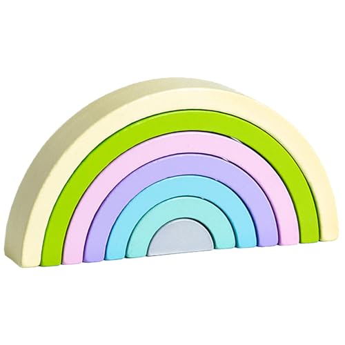 KOAHDE Holz Regenbogen Baby Pastell,Montessori Regenbogen,Holz Spielzeug Bausteine,Baby Lernen Spielzeug,Makaronfarbe KOAHDE Holz Regenbogen Baby Pastell,Montessori Regenbogen,Holz Spielzeug Bausteine,Baby Lernen Spielzeug,Makaronfarbe von KOAHDE