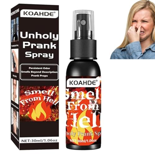KOAHDE Prank Furz Sprays,Scherzartikel Furzspray Kinder,Furz Streich Spray,Schrecklicher Geruch Spray,Tricky Liquid Fart,Stinkender Furz-Spray,Furz Spray Extrem Stinkend,Flüssiger Furz für Halloween KOAHDE Prank Furz Sprays,Scherzartikel Furzspray Kinder,Furz Streich Spray,Schrecklicher Geruch Spray,Tricky Liquid Fart,Stinkender Furz-Spray,Furz Spray Extrem Stinkend,Flüssiger Furz für Halloween von KOAHDE