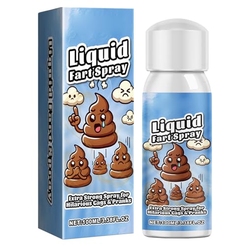 KOAHDE Schrecklicher Geruch Spray Langanhaltender Geruch,Tricky Liquid Fart,Furz Flüssig,Extrastarkes Furzspray,Halloween Party Prank Furzspray,Potent Ass Spray,Flüssiger Furz,Arsch Furz Spray,1PC von KOAHDE