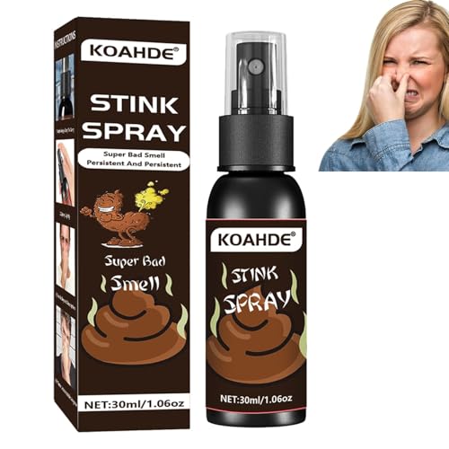 KOAHDE Starkes Geruchsspray, Arsspray, kraftvolle Wachsmalsprays, leistungsstarkes Spray für Halloween, lustig und mächtig, Wachsspray, kraftvolles Prank-Spray, extrem leistungsstarkes Wachsspray für KOAHDE Starkes Geruchsspray, Arsspray, kraftvolle Wachsmalsprays, leistungsstarkes Spray für Halloween, lustig und mächtig, Wachsspray, kraftvolles Prank-Spray, extrem leistungsstarkes Wachsspray für von KOAHDE