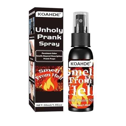 KOAHDE Stinkender Furz-Spray,Flüssiger Furz,Furzspray Prank Extrem,Furzspray Prank,Arsch Furz Spray Streich,Furz Streich Spray,Schrecklicher Geruch Spray Langanhaltender Geruch,30ml von KOAHDE