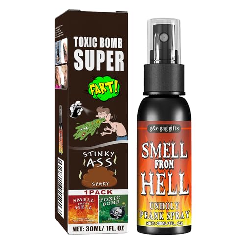 KOAHDE Wachsspray, Wimpelspray, extrem leistungsstark, für Kinder und Erwachsene, kraftvolles Prank-Spray, Wachspray, für Halloween, starkes Geruchsspray, starkes Spray für Aprilfische KOAHDE Wachsspray, Wimpelspray, extrem leistungsstark, für Kinder und Erwachsene, kraftvolles Prank-Spray, Wachspray, für Halloween, starkes Geruchsspray, starkes Spray für Aprilfische von KOAHDE