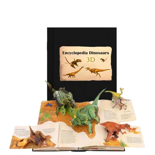 3D Enzyklopädie Prehistorica Dinosaurier, Lustiges Interaktives Pop-Up Dino Buch, Die Vollständige Illustrierte Dinosaurier Enzyklopädie, Geschenk for Dinosaurierliebhaber 3D Enzyklopädie Prehistorica Dinosaurier, Lustiges Interaktives Pop-Up Dino Buch, Die Vollständige Illustrierte Dinosaurier Enzyklopädie, Geschenk for Dinosaurierliebhaber von KOBONA