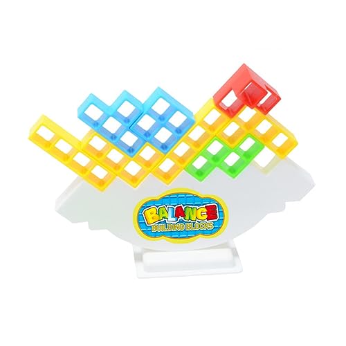 Tetra Tower Balance-Spiel,Balance Spielzeug Tower Game,Te-tris Spiel,Kreative Stapelspiele for Kinder und Erwachsene,DIY-Balance-Montagespielzeug for Kinder ab 3 Jahren von KOBONA