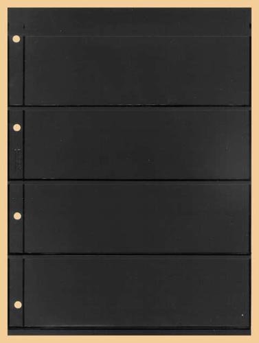 10x KOBRA-Einsteckblatt, schwarz Nr. E24 von KOBRA