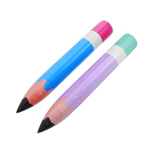 KOCKSHION 2 Stück Aufblasbare Buntstifte Riesen Crayon Deko für Geburtstagsfeiern Hohe Bunte Luftballon Stifte Blau und Lila Partyzubehör KOCKSHION 2 Stück Aufblasbare Buntstifte Riesen Crayon Deko für Geburtstagsfeiern Hohe Bunte Luftballon Stifte Blau und Lila Partyzubehör von KOCKSHION