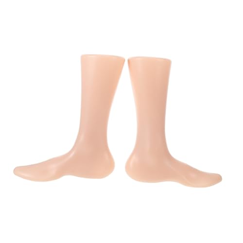 KOCKSHION 2 Stück Fuß Schaufensterpuppe Fußpuppe Für Socken Sockenhalter-Display Sockenständer Schuhe Socken Ausstellungsstand Mannequin-fuß Socken-Display-fuß Plastik Beige KOCKSHION 2 Stück Fuß Schaufensterpuppe Fußpuppe Für Socken Sockenhalter-Display Sockenständer Schuhe Socken Ausstellungsstand Mannequin-fuß Socken-Display-fuß Plastik Beige von KOCKSHION