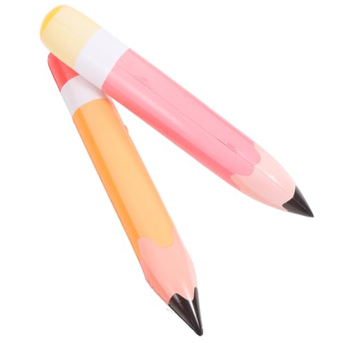 KOCKSHION 2 Stück aufblasbares Bleistiftspielzeug Bleistifte aufblasen Zurück zur Schule Requisiten riesige Bleistiftstütze rosa Bleistiftdekoration riesige aufblasbare Bleistifte PVC KOCKSHION 2 Stück aufblasbares Bleistiftspielzeug Bleistifte aufblasen Zurück zur Schule Requisiten riesige Bleistiftstütze rosa Bleistiftdekoration riesige aufblasbare Bleistifte PVC von KOCKSHION