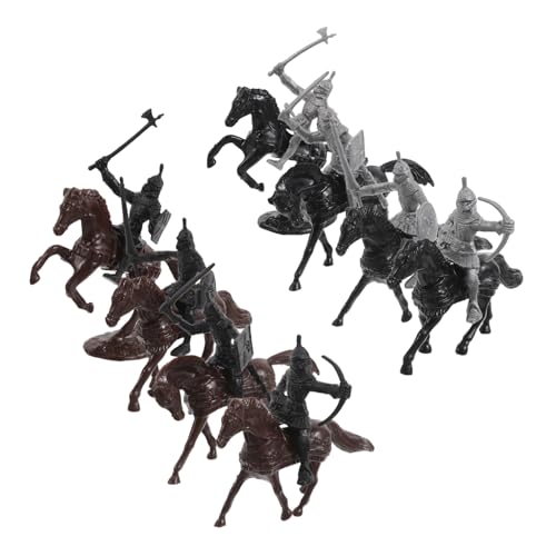 KOCKSHION 32-teilige Mittelalterliche Soldatenmodelle: Ritter- Und Kavallerie-spielset Für Sammler Und Kinder. Verschönert Die Inneneinrichtung Und Bietet EIN Authentisches Historisches KOCKSHION 32-teilige Mittelalterliche Soldatenmodelle: Ritter- Und Kavallerie-spielset Für Sammler Und Kinder. Verschönert Die Inneneinrichtung Und Bietet EIN Authentisches Historisches von KOCKSHION