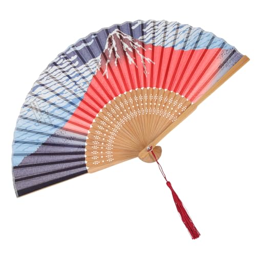 KOCKSHION Faltbarer Handfächer aus Hochwertiger Seide und im Japanischen Stil für Tanz Hochzeiten und Sommerreisen mit Stilvollem Design KOCKSHION Faltbarer Handfächer aus Hochwertiger Seide und im Japanischen Stil für Tanz Hochzeiten und Sommerreisen mit Stilvollem Design von KOCKSHION