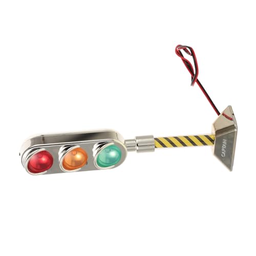 KOCKSHION Mini Verkehrsampel Modell für Auto Dekoration LED Traffic Signal Licht Ornament für Innenraum Installieren Individuell Gestaltbar Bringt Fahrzeug KOCKSHION Mini Verkehrsampel Modell für Auto Dekoration LED Traffic Signal Licht Ornament für Innenraum Installieren Individuell Gestaltbar Bringt Fahrzeug von KOCKSHION